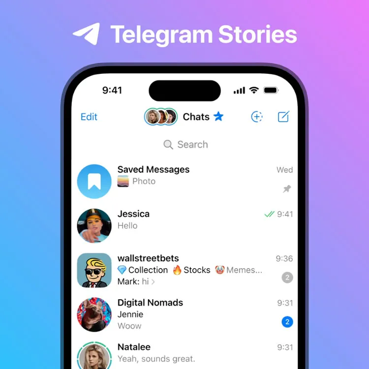 Telegram 故事